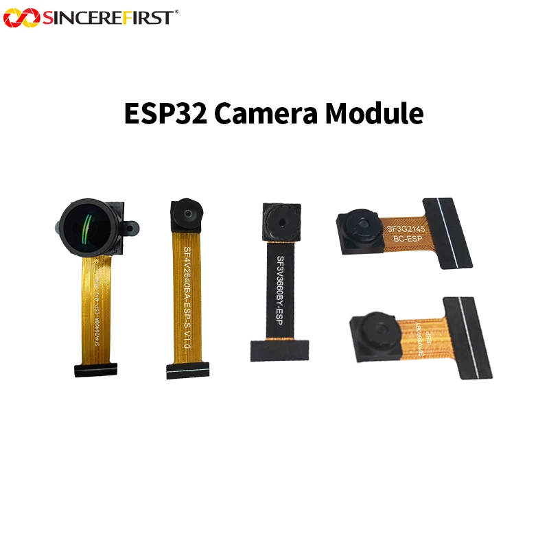 ESP32 kaameramoodulite seeria 2MP kuni 5MP CMOS-i DVP-valikud IoT Visioni jaoks